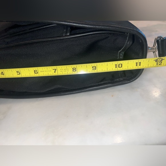 VINTAGE Coach Black Briefcase Laptop Bag, Leather/Material - Picture 15 of 16